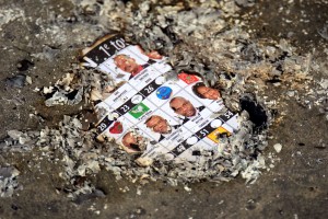 Burned Ballot in the Haiti electionsa